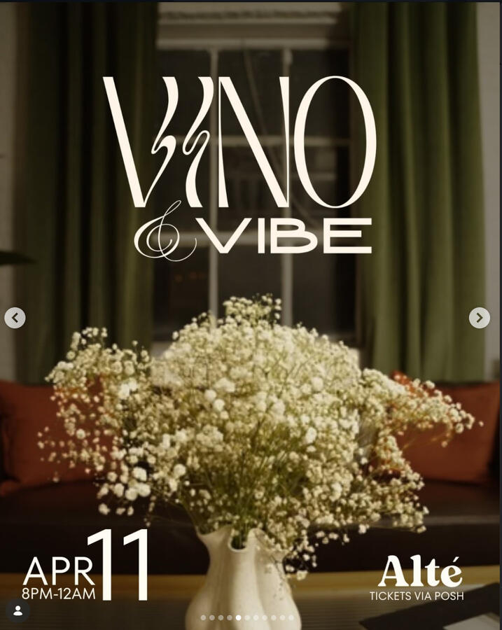 4/11 - Vino &amp; Vibe with The Sola System